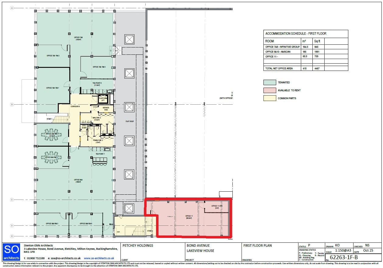 Office 11 Lakeview House, Bond Avenue, Bletchley Milton Keynes, Buckinghamshire, MK1 1FB thumbnail 4